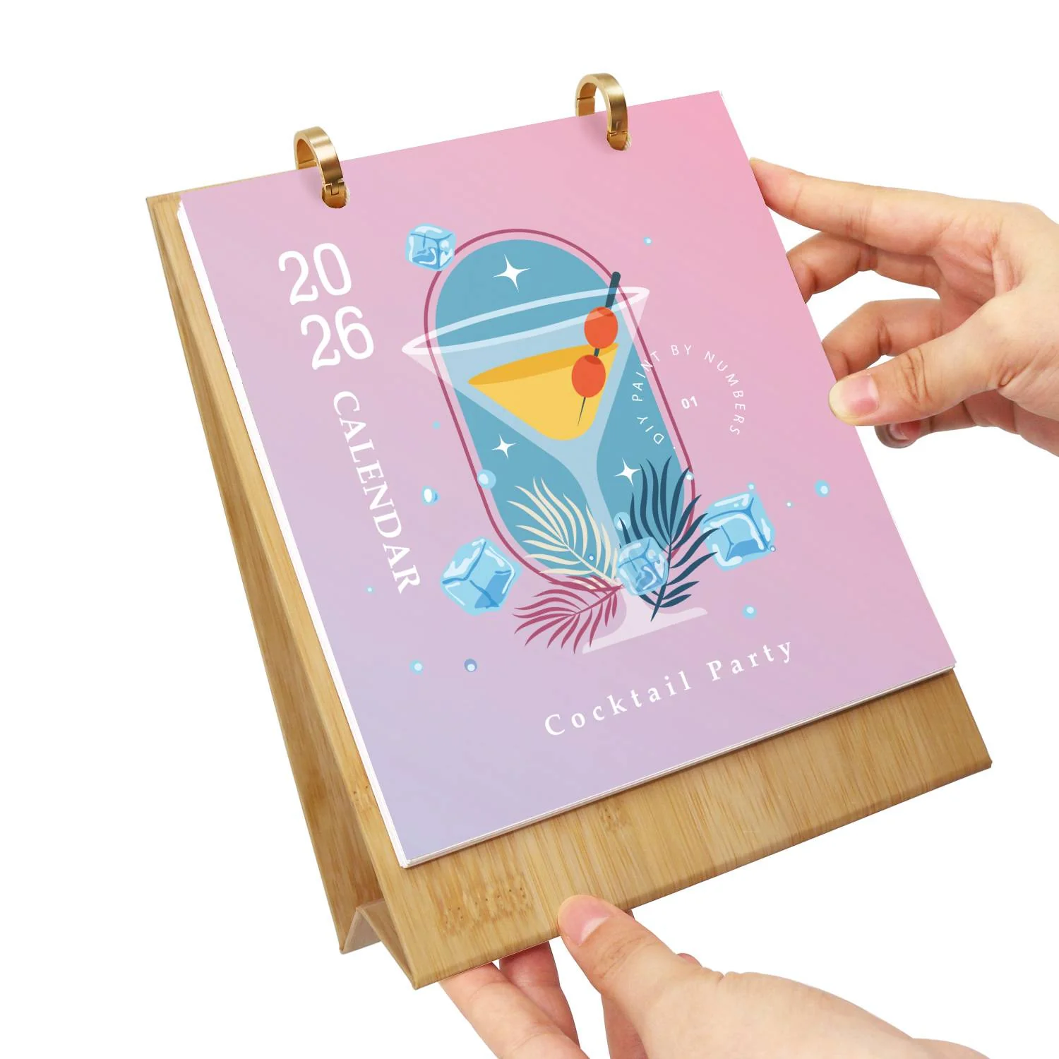 2026 Paint by Numbers desk Calendar | Cocktail Edition - Image 2