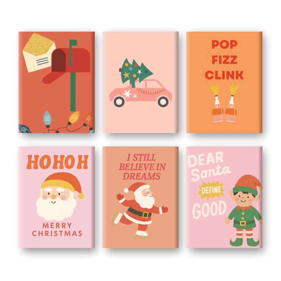 6 Mini Paintings | Christmas Dreams Set