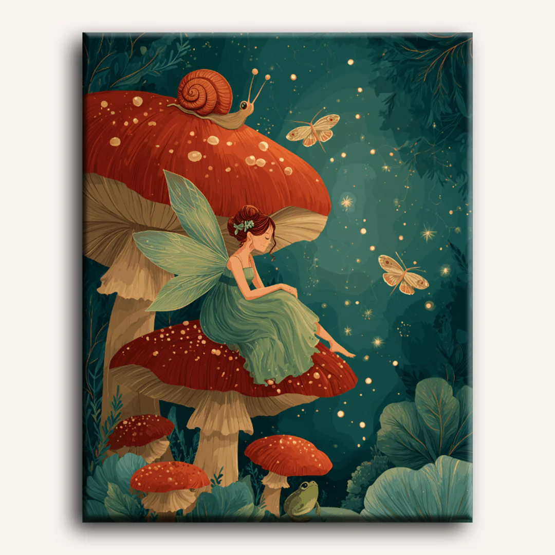 A night time fantasy | Paint by Number - Image 2