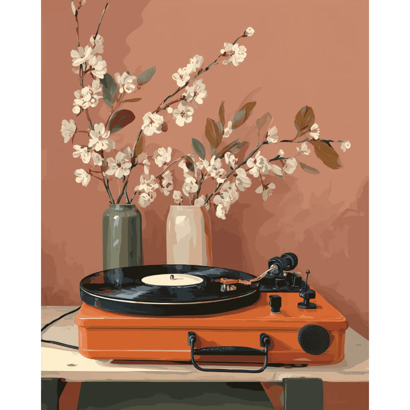 Blooming sounds | Paint by Number