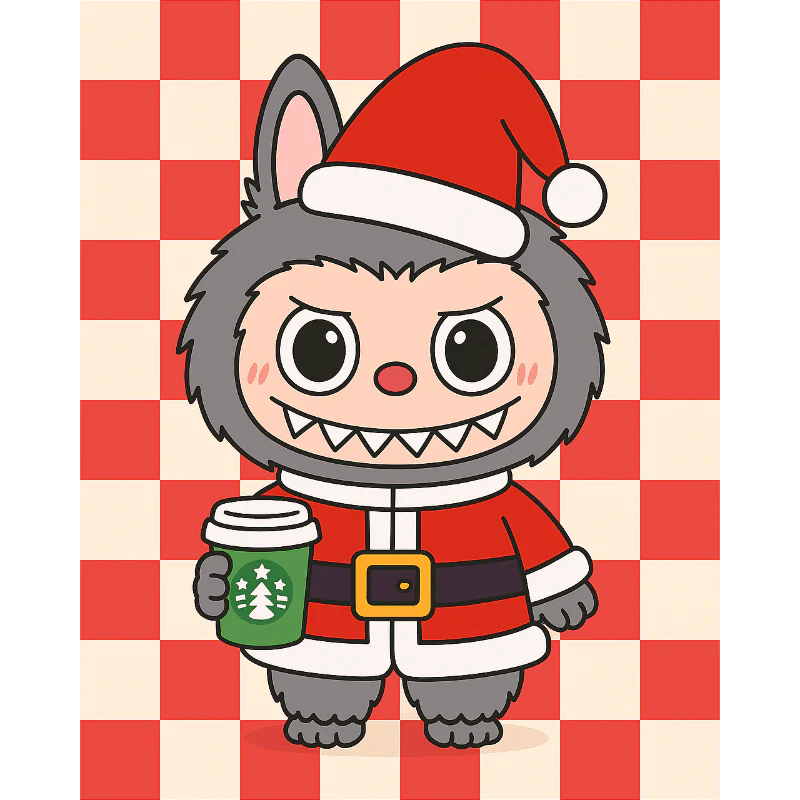 Christmas Doll | Paint by Number