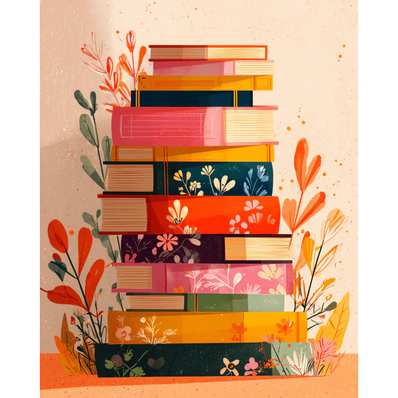 Colorful reading | Paint by Number