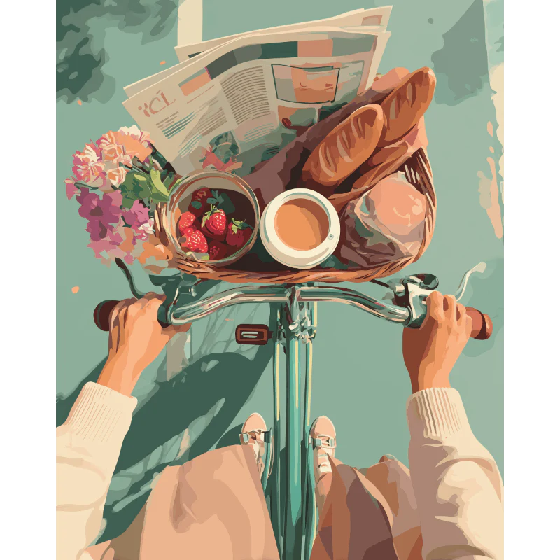 Early ride | Paint by Number