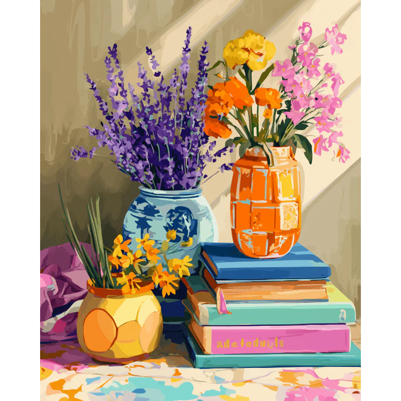 Floral Composition | Paint by Number