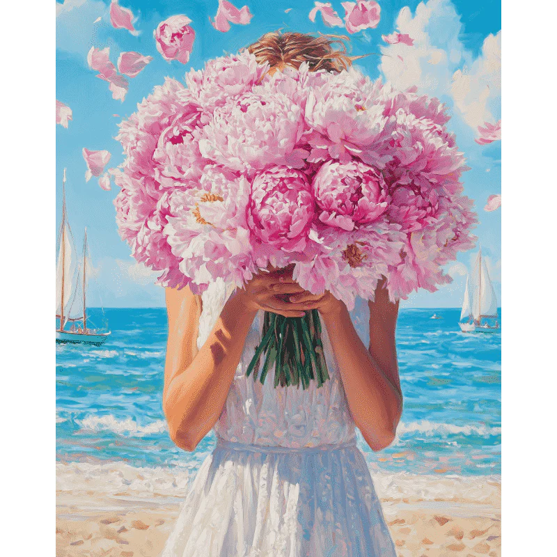 Flower breeze | Paint by Number