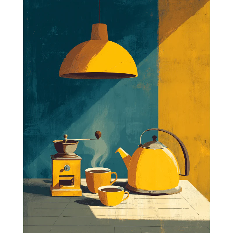 Geometry of yellow | Paint by Number