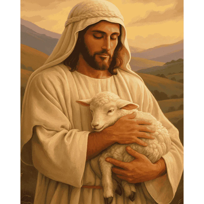 Loving Jesus | Paint by Number