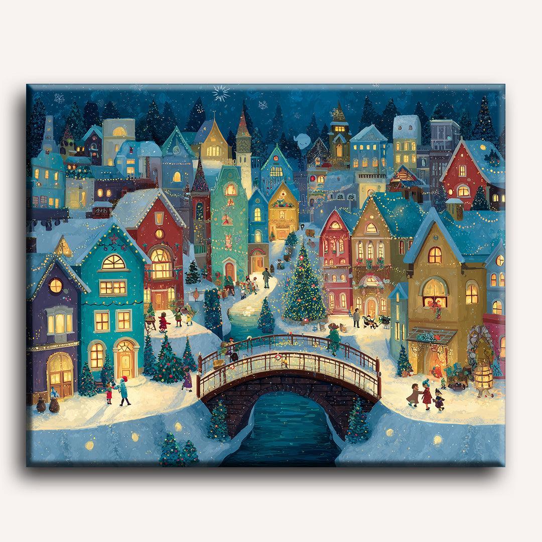 Magic Village | Paint by Number - Image 2