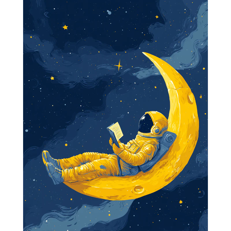 Moonrest | Paint by Number