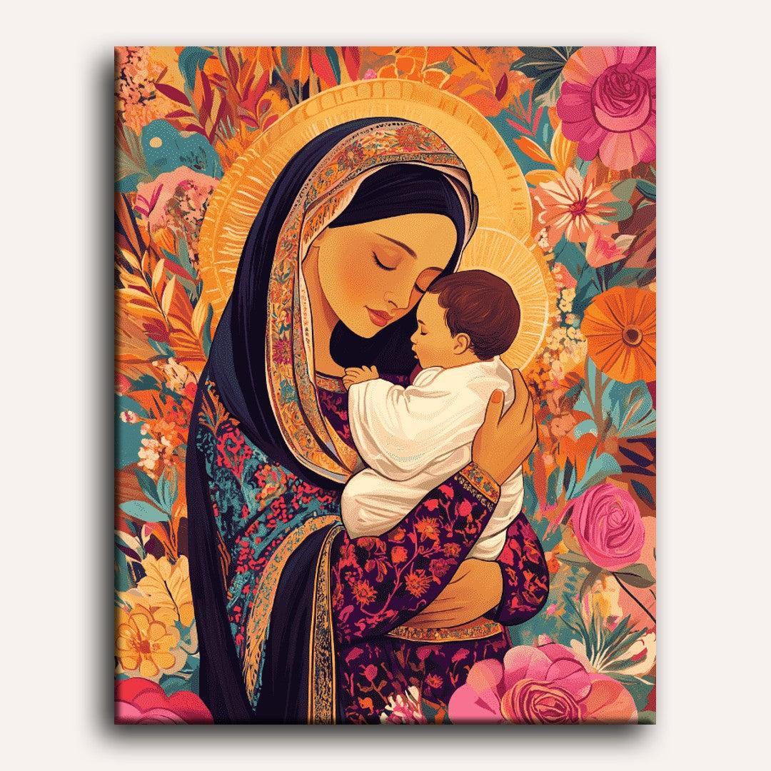 Mother`s love | Paint by Number - Image 2