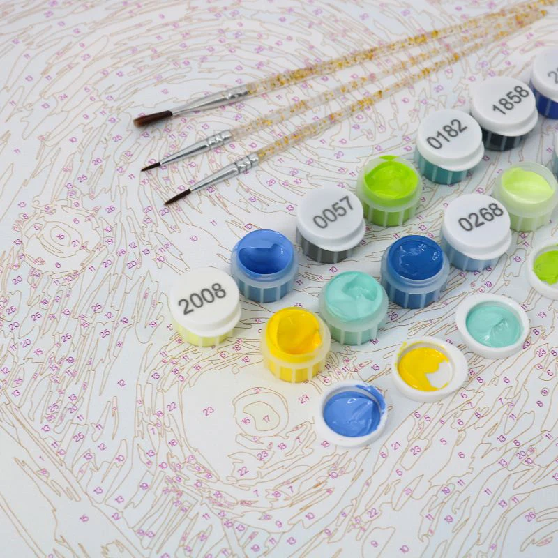 Noir Woman | Paint by Numbers - Image 4