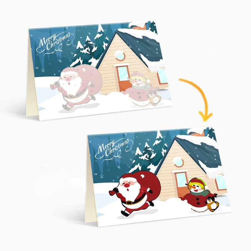 Paint by Numbers Christmas Cards 3 - 6 Pieces - Image 7