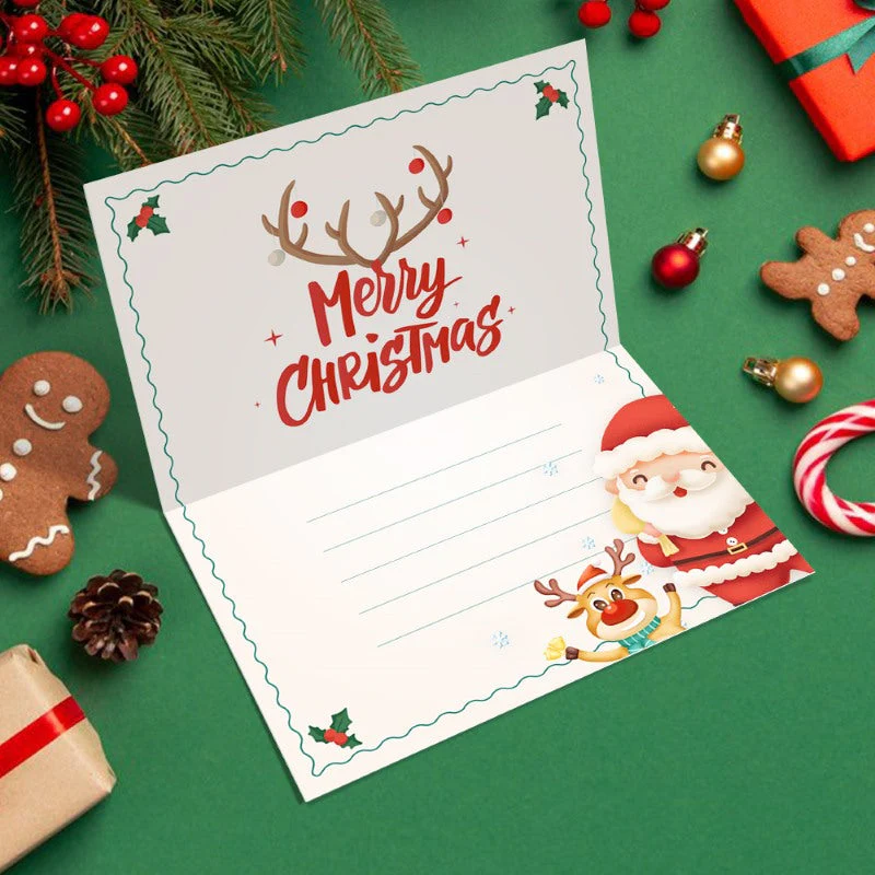 Paint by Numbers Christmas Cards 4 - 6 Pieces - Image 3