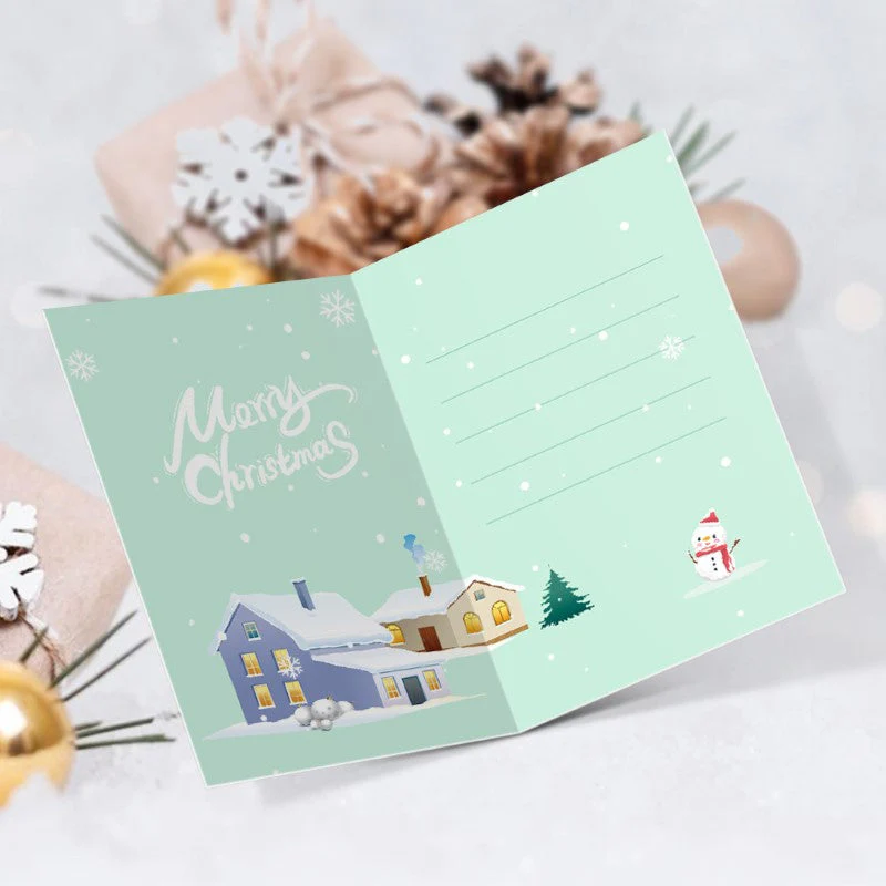 Paint by Numbers Christmas Cards 5 | 6 Pieces - Image 3