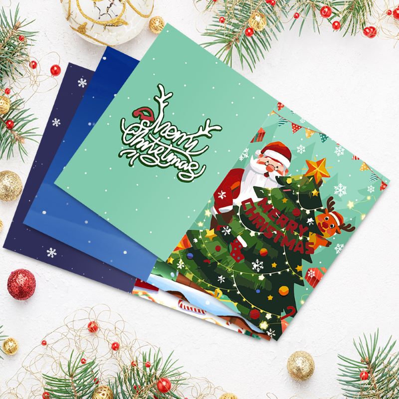 Paint by Numbers Christmas Cards 5 | 6 Pieces - Image 5
