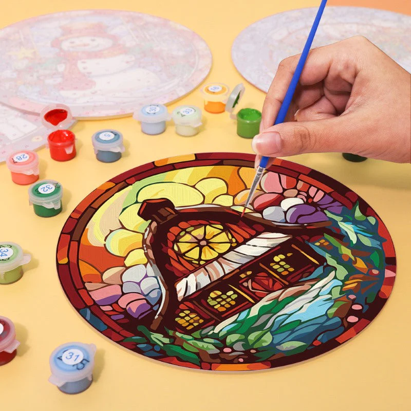 Paint by Numbers - Christmas Placemats | 6 Pieces - Image 7