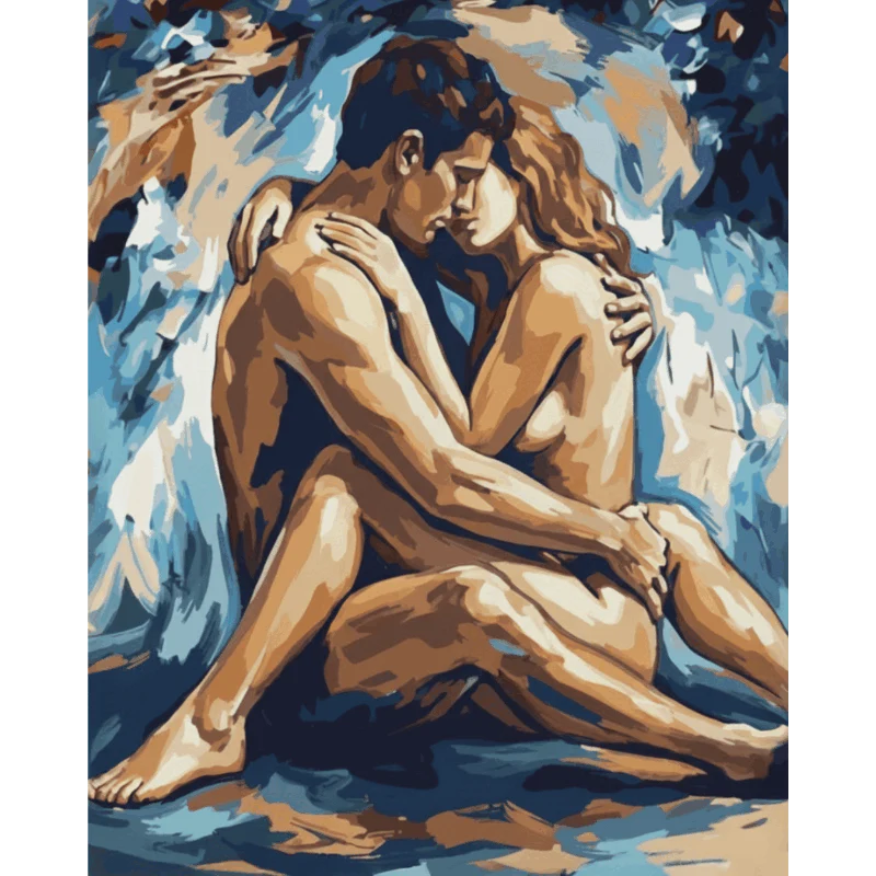 Sensual Lovers | Paint by Number
