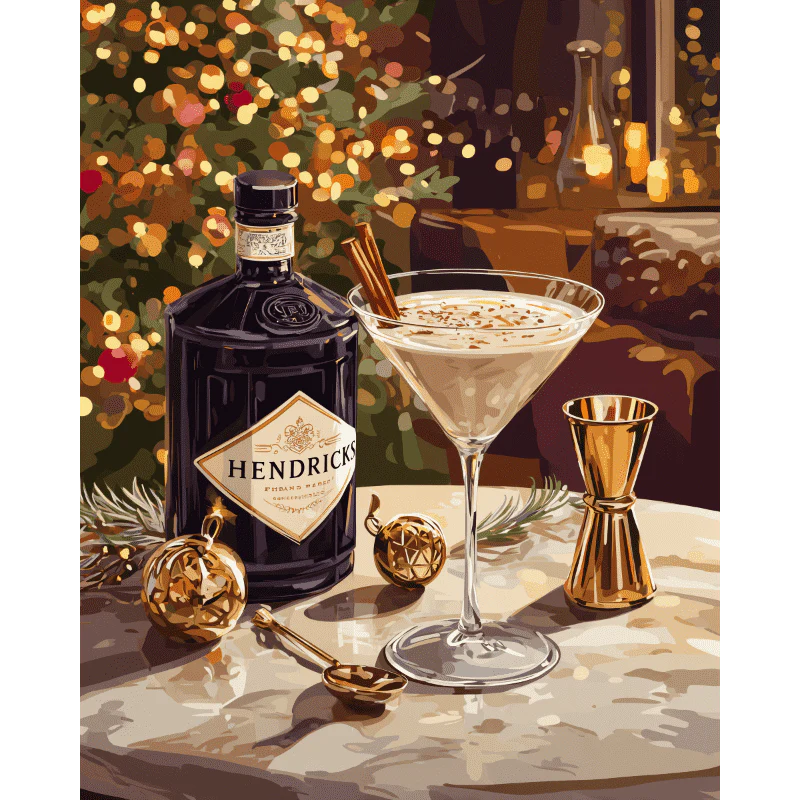 Sip of luxury | Paint by Number