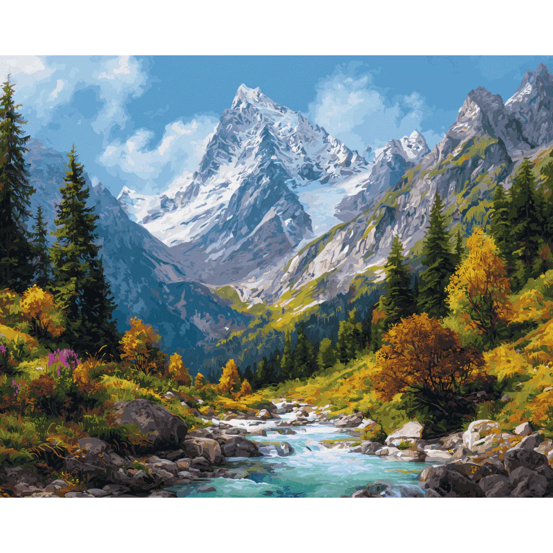 Source of nature | Paint by Number