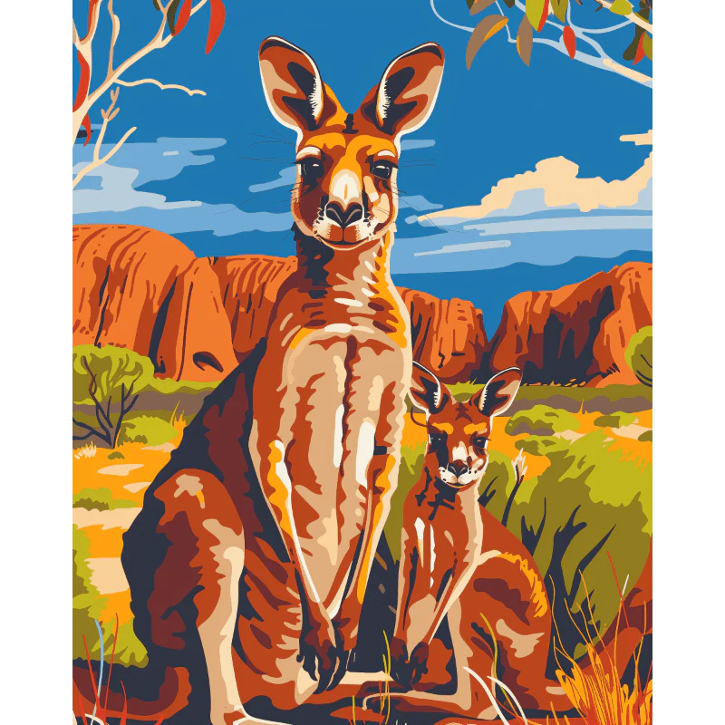 Spirit of Australia | Paint by Number