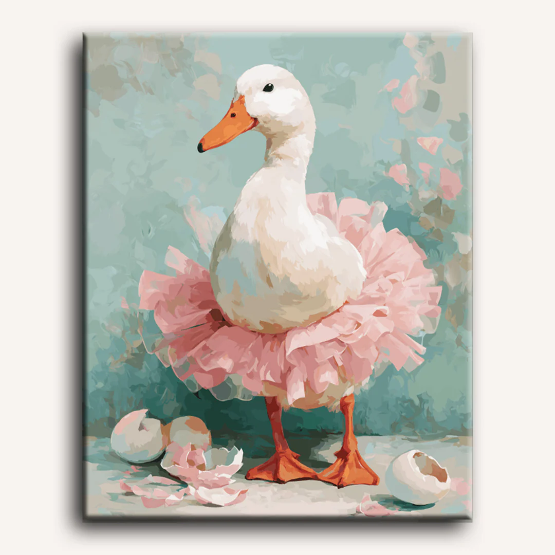 The Goose Ballerina | Paint by Number - Image 2