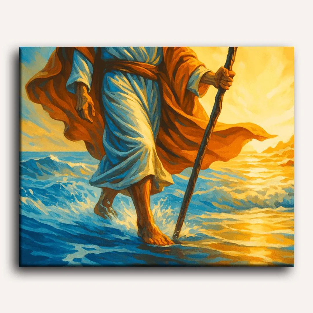 Walking on water | Paint by Number - Image 2